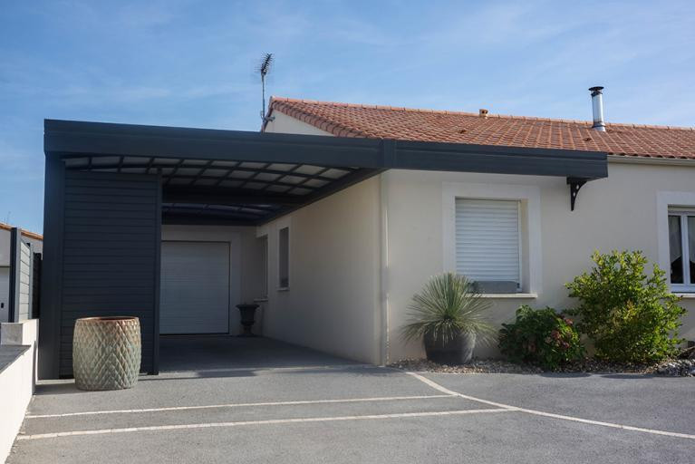Carport cintré