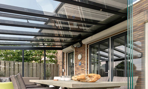 Store toiture extérieur pergola V610 Oslo