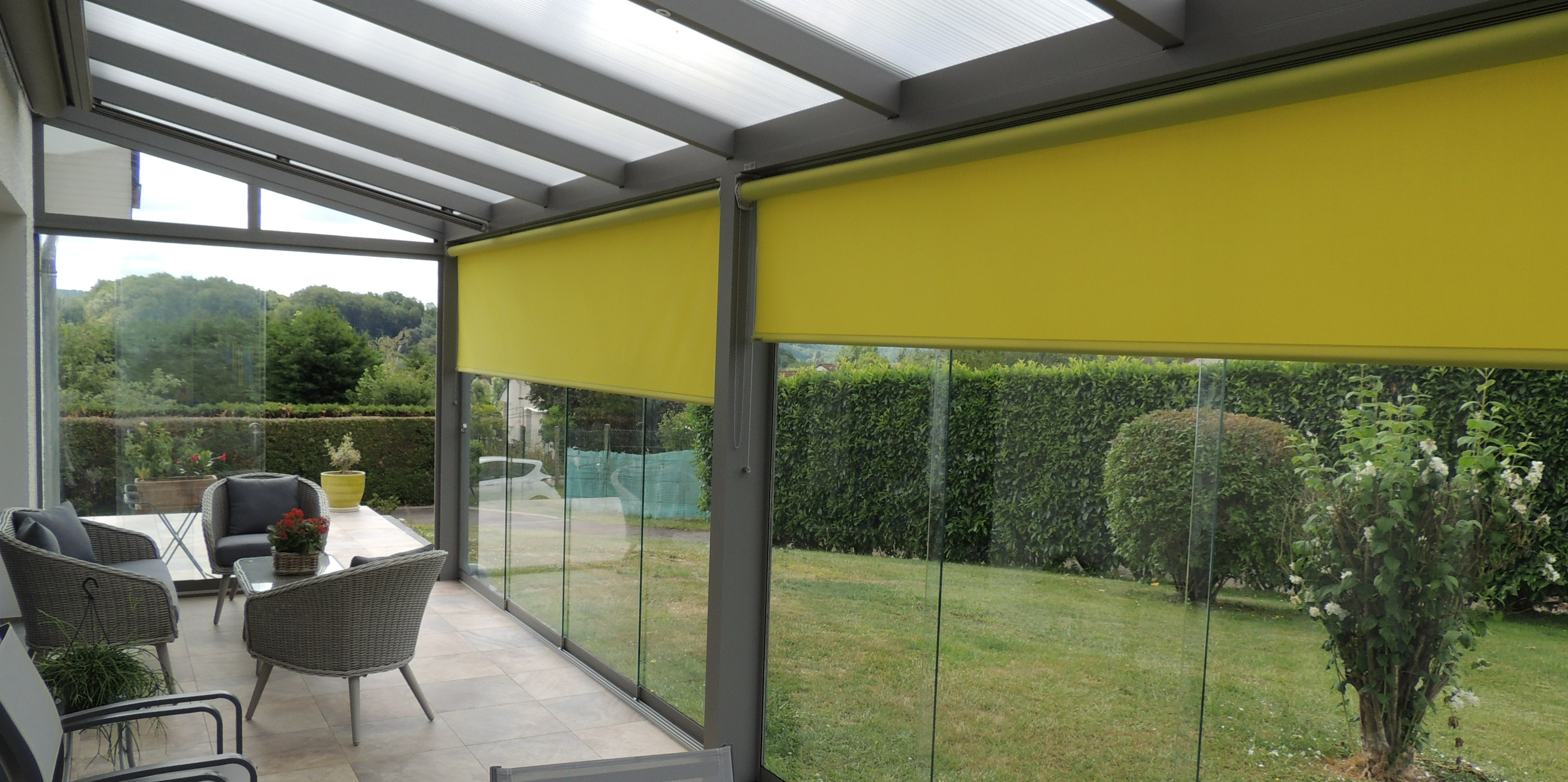 Store vertical intérieur pergola Bandalux Premium+