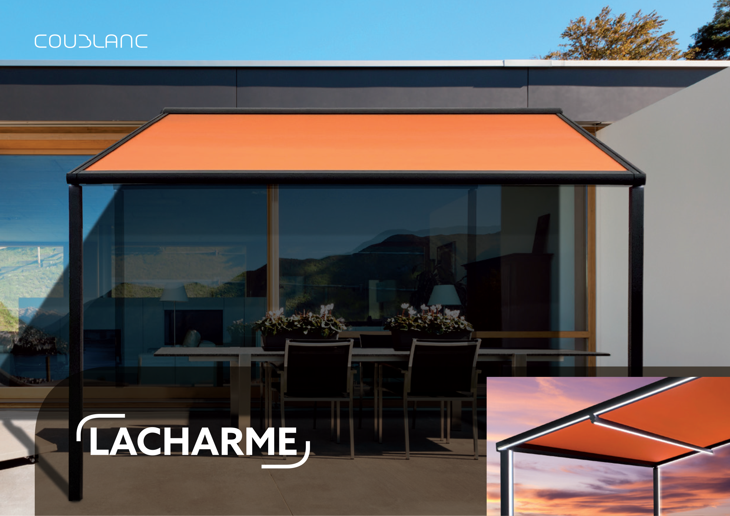 Pergostore "Lacharme" à toile enroulable