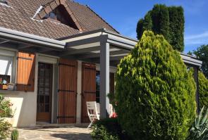 Pergola aluminium toiture de terrasse fixe XL Pallazzo