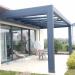 Pergola aluminium toiture de terrasse fixe SQOPE