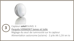 capteur soleil