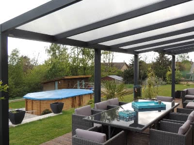 Pergola aluminium Pallazzo SL150