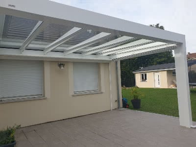 Pergola aluminium Pallazzo SQOPE