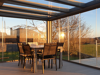 Pergola aluminium Pallazzo SQOPE