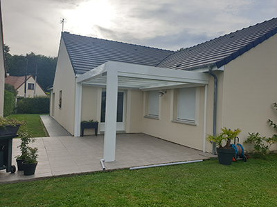 Pergola aluminium Pallazzo SQOPE