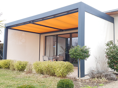 Pergola aluminium Pallazzo SQOPE